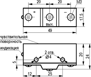 Габариты ISB I10A-32N-5-L